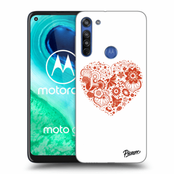 Ovitek za Motorola Moto G8 - Big heart