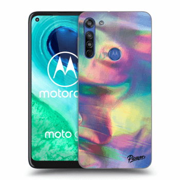 Picasee silikonski prozorni ovitek za Motorola Moto G8 - Holo