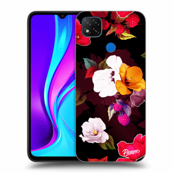Picasee ULTIMATE CASE za Xiaomi Redmi 9C - Flowers and Berries