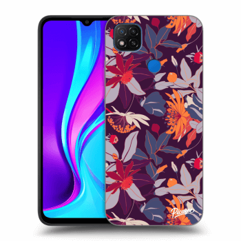 Picasee ULTIMATE CASE za Xiaomi Redmi 9C - Purple Leaf