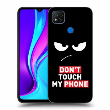 Ovitek za Xiaomi Redmi 9C - Angry Eyes - Transparent