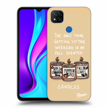 Ovitek za Xiaomi Redmi 9C - Candles