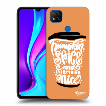 Ovitek za Xiaomi Redmi 9C - Pumpkin coffee