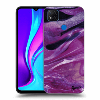 Picasee ULTIMATE CASE za Xiaomi Redmi 9C - Purple glitter