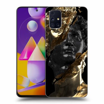 Ovitek za Samsung Galaxy M31s - Gold - Black