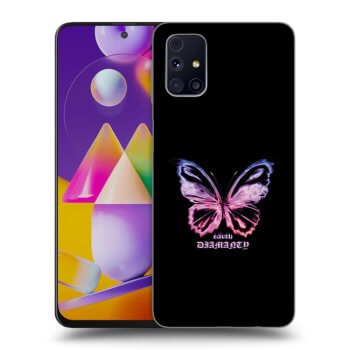 Ovitek za Samsung Galaxy M31s - Diamanty Purple