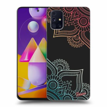 Ovitek za Samsung Galaxy M31s - Flowers pattern