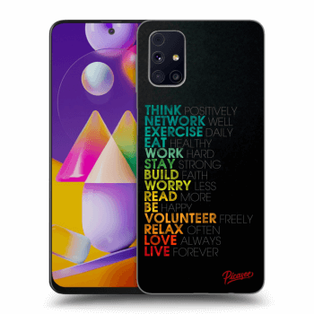 Ovitek za Samsung Galaxy M31s - Motto life