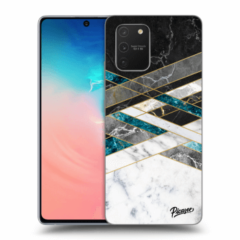 Ovitek za Samsung Galaxy S10 Lite - Black & White geometry