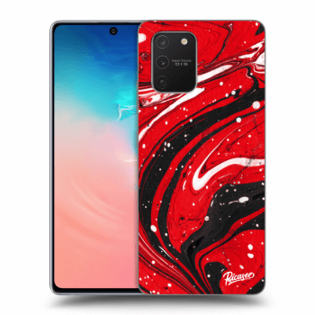 Ovitek za Samsung Galaxy S10 Lite - Red black