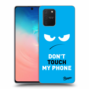 Ovitek za Samsung Galaxy S10 Lite - Angry Eyes - Blue