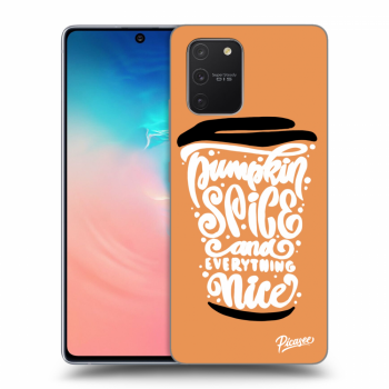 Ovitek za Samsung Galaxy S10 Lite - Pumpkin coffee