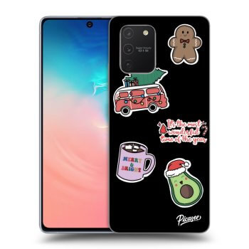 Ovitek za Samsung Galaxy S10 Lite - Christmas Stickers