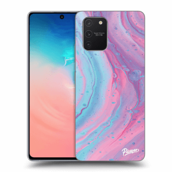 Ovitek za Samsung Galaxy S10 Lite - Pink liquid