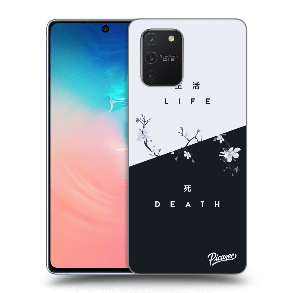Picasee silikonski črni ovitek za Samsung Galaxy S10 Lite - Life - Death