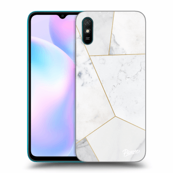 Ovitek za Xiaomi Redmi 9A - White tile