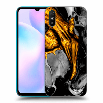 Ovitek za Xiaomi Redmi 9A - Black Gold