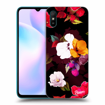 Ovitek za Xiaomi Redmi 9A - Flowers and Berries