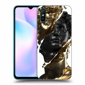 Ovitek za Xiaomi Redmi 9A - Gold - Black