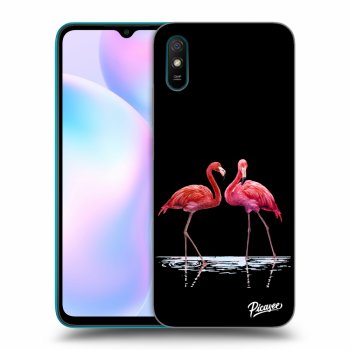 Ovitek za Xiaomi Redmi 9A - Flamingos couple