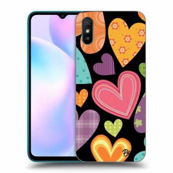 Ovitek za Xiaomi Redmi 9A - Colored heart