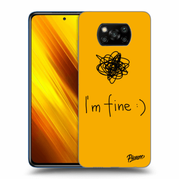 Ovitek za Xiaomi Poco X3 - I am fine
