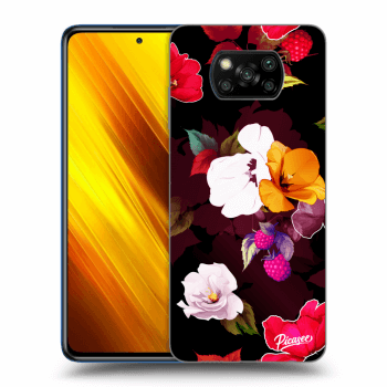 Picasee ULTIMATE CASE za Xiaomi Poco X3 - Flowers and Berries