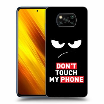 Ovitek za Xiaomi Poco X3 - Angry Eyes - Transparent