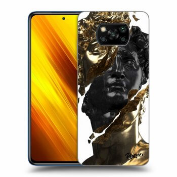 Ovitek za Xiaomi Poco X3 - Gold - Black