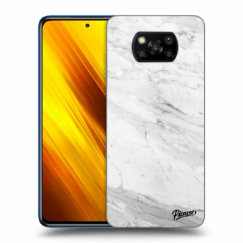 Ovitek za Xiaomi Poco X3 - White marble