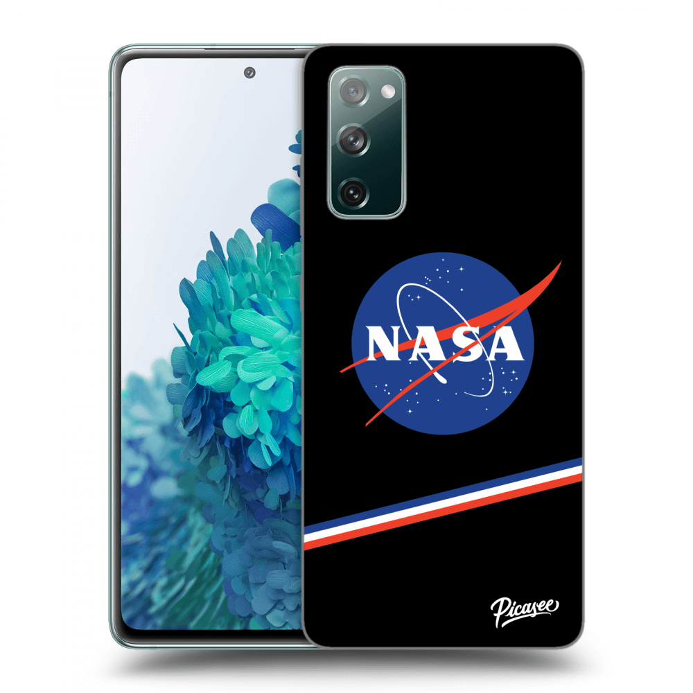 Picasee silikonski črni ovitek za Samsung Galaxy S20 FE - NASA Original