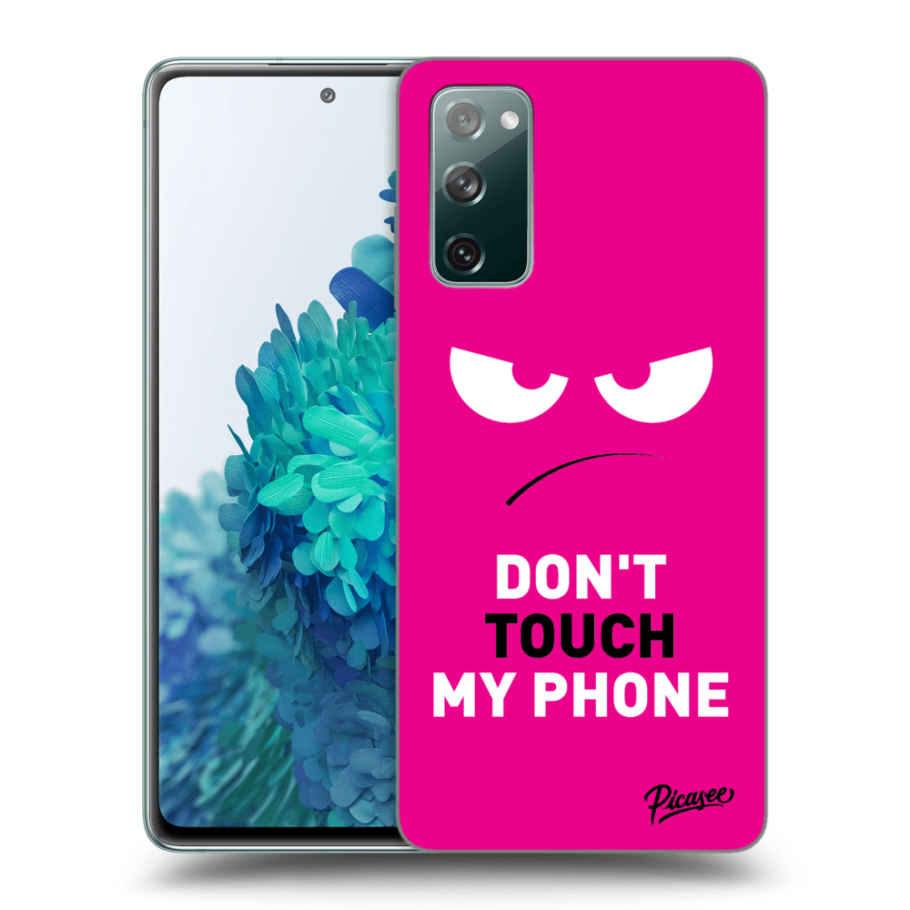 Picasee ULTIMATE CASE za Samsung Galaxy S20 FE - Angry Eyes - Pink