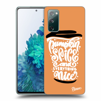 Ovitek za Samsung Galaxy S20 FE - Pumpkin coffee
