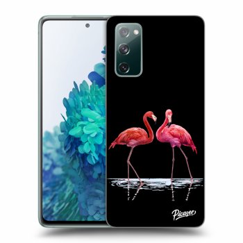 Picasee ULTIMATE CASE PowerShare za Samsung Galaxy S20 FE - Flamingos couple