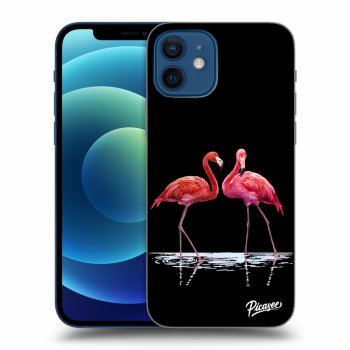 Picasee ULTIMATE CASE MagSafe za Apple iPhone 12 - Flamingos couple