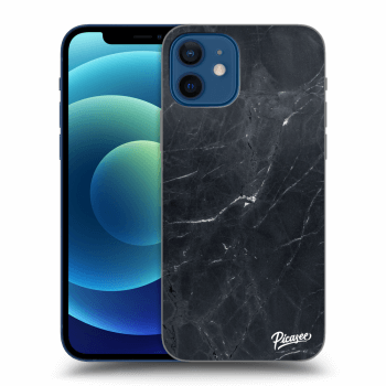 Ovitek za Apple iPhone 12 - Black marble