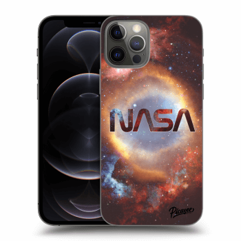 Picasee silikonski črni ovitek za Apple iPhone 12 Pro - Nebula