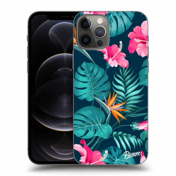 Picasee ULTIMATE CASE za Apple iPhone 12 Pro - Pink Monstera