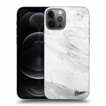 Ovitek za Apple iPhone 12 Pro - White marble