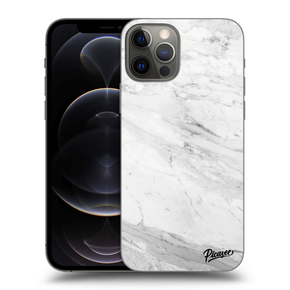 Picasee ULTIMATE CASE za Apple iPhone 12 Pro - White marble