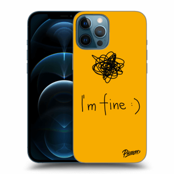Picasee ULTIMATE CASE MagSafe za Apple iPhone 12 Pro Max - I am fine