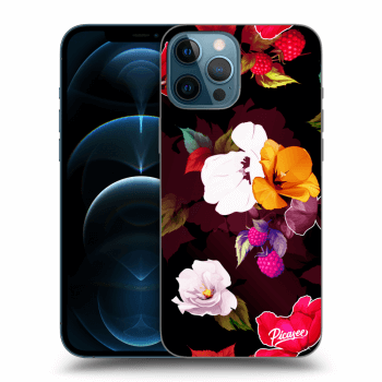 Picasee ULTIMATE CASE MagSafe za Apple iPhone 12 Pro Max - Flowers and Berries
