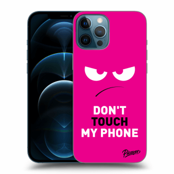 Ovitek za Apple iPhone 12 Pro Max - Angry Eyes - Pink