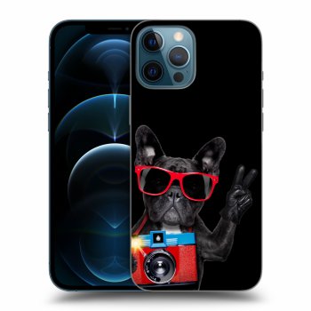 Picasee ULTIMATE CASE MagSafe za Apple iPhone 12 Pro Max - French Bulldog