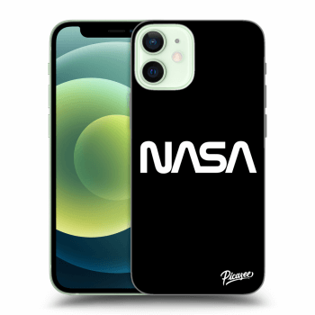 Picasee silikonski črni ovitek za Apple iPhone 12 mini - NASA Basic