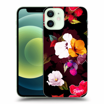 Picasee ULTIMATE CASE MagSafe za Apple iPhone 12 mini - Flowers and Berries