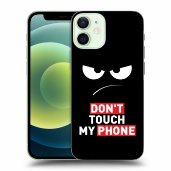 Ovitek za Apple iPhone 12 mini - Angry Eyes - Transparent