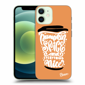 Ovitek za Apple iPhone 12 mini - Pumpkin coffee