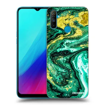 Ovitek za Realme C3 - Green Gold