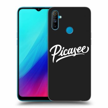 Ovitek za Realme C3 - Picasee - old logo - white